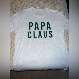 Papa claus mens tee shirt